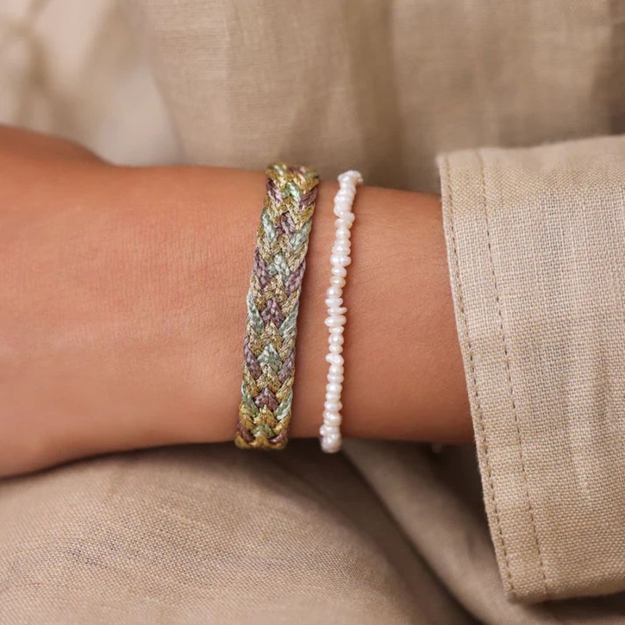 Schmuck nika Schmuck | Armband Moroccan | Braided Colour