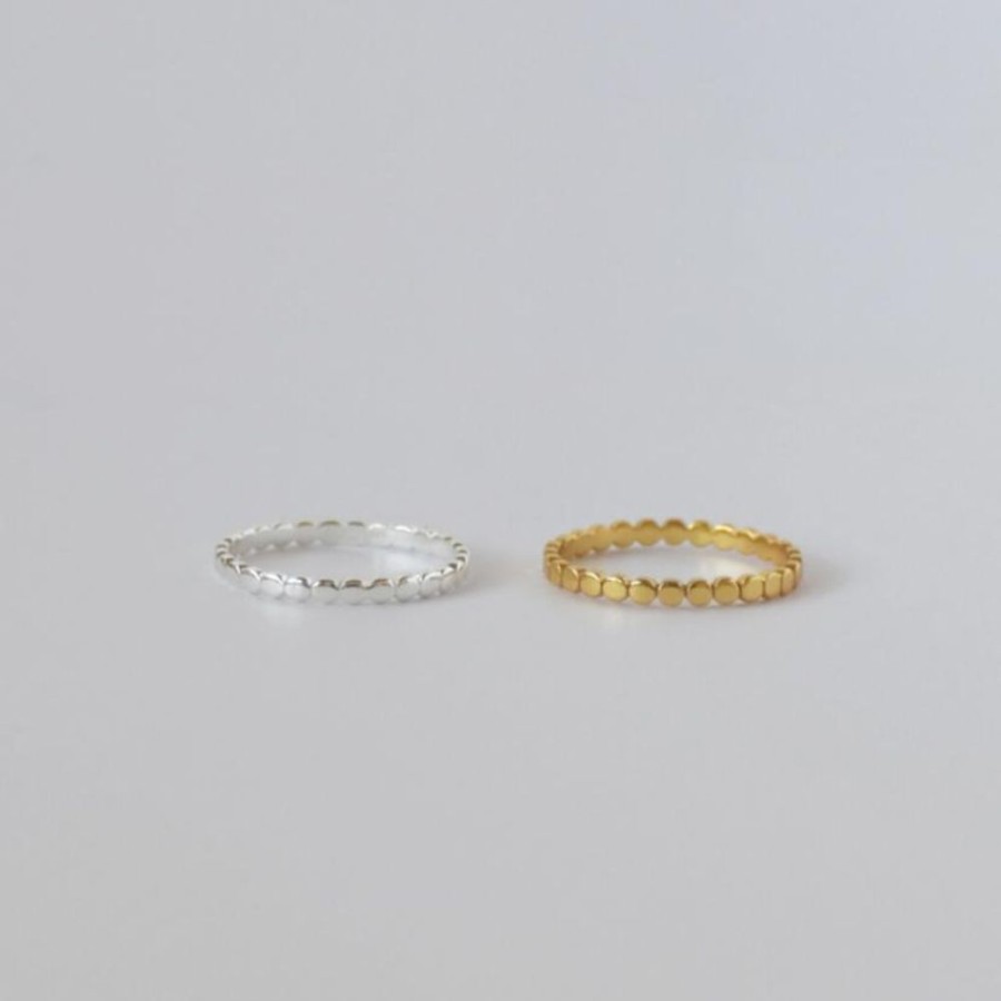 Schmuck nika Schmuck | Fingerring Flach Getupft