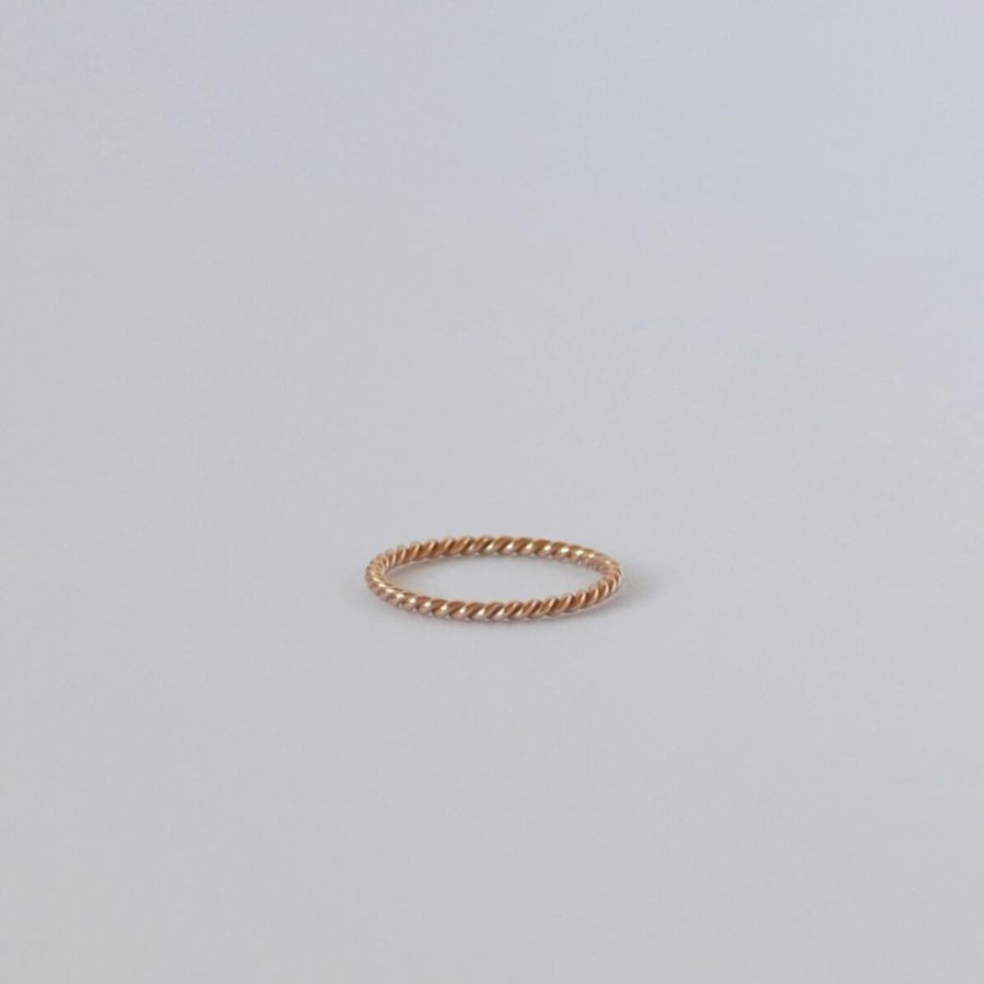 Schmuck nika Schmuck | Fingerring Twistet | Rosegold