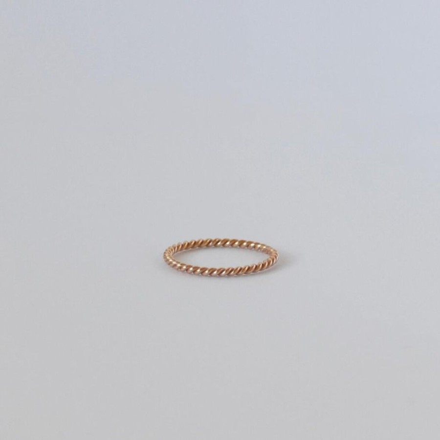 Schmuck nika Schmuck | Fingerring Twistet | Rosegold